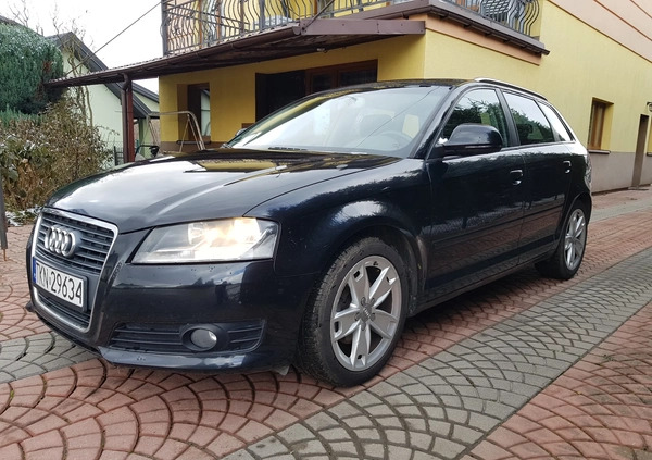 Audi A3 cena 22900 przebieg: 265000, rok produkcji 2008 z Kielce małe 67